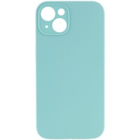Чохол Silicone Case Full Camera Protective (AA) NO LOGO для Apple iPhone 13 (6.1") Бірюзовий / Marine Green