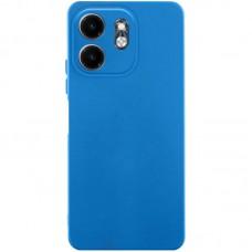 Чохол TPU GETMAN Liquid Silk Full Camera для Infinix Smart 9 4G / Hot 50i Синій / Royal blue