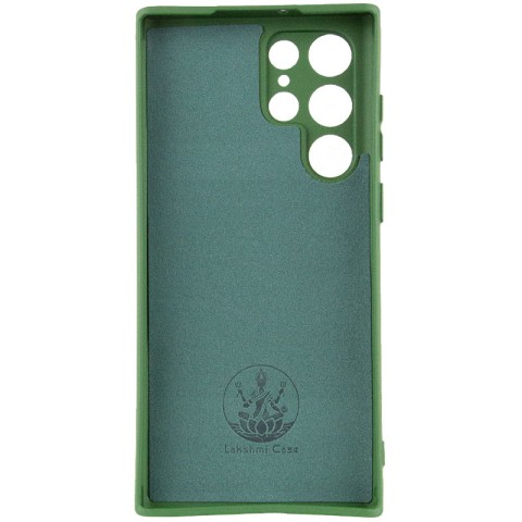 Чохол Silicone Cover Lakshmi Full Camera (AA) для Samsung Galaxy S25 Ultra Зелений / Dark green
