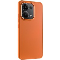 TPU чохол Bonbon Metal Style для Xiaomi Redmi Note 13 4G Помаранчевий / Papaya