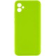 Чохол Silicone Cover Lakshmi Full Camera (AA) для Samsung Galaxy A06 Салатовий / Neon Green