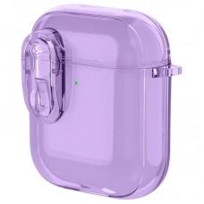 Футляр TPU Colorful для навушників Airpods 1/2 Purple