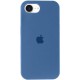 Чохол Silicone Case Full Protective (AA) для Apple iPhone 16e (6.1") Синій / Blue Jay