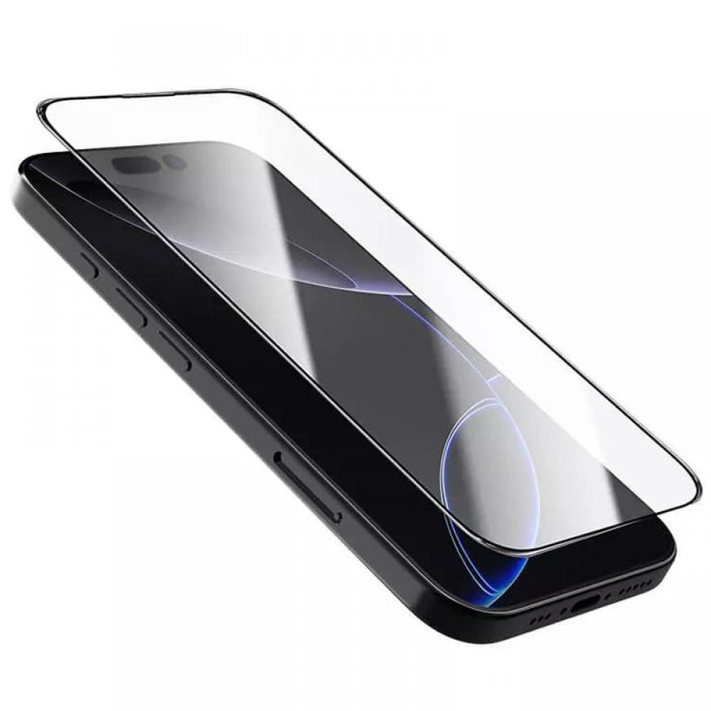 Захисне скло Nillkin (CP+PRO) для Apple iPhone 16 Plus (6.7") (+ аплікатор) Чорний