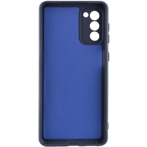 Чохол TPU GETMAN Liquid Silk Full Camera для Samsung Galaxy S23+ Синій / Midnight Blue