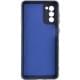 Чохол TPU GETMAN Liquid Silk Full Camera для Samsung Galaxy S23+ Синій / Midnight Blue