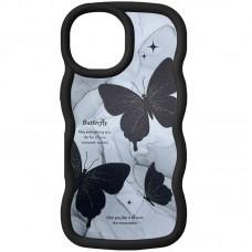 Чохол TPU Cloudy Pictures для Apple iPhone 16 Pro (6.3") Butterflies
