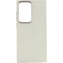 TPU чохол Bonbon Metal Style для Samsung Galaxy S24 Ultra Білий / White