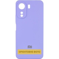 Чохол Silicone Cover Lakshmi Full Camera (AAA) with Logo для Xiaomi Redmi Note 14 4G (EU version) Бузковий / Dasheen