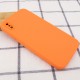 Silicone Case Square Full Camera Protective (AA) NOLOGO для Apple iPhone XS Max (6.5") Помаранчевий / Papaya