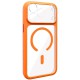 Чохол TPU GETMAN Moon Clear with MagSafe для Apple iPhone 17 Pro (6.3") Orange
