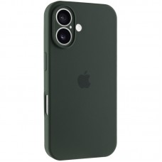Чохол Silicone Case Full Camera Protective (AA) для Apple iPhone 16 (6.1") Зелений / Cyprus Green