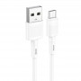 Дата кабель Hoco X83 Victory USB to MicroUSB (1m) White