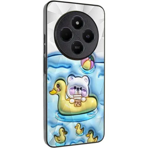 TPU+PC чехол Prisma Fluffie для Xiaomi Redmi 14C / Poco C75