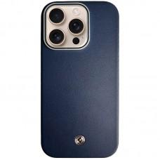 Чохол PC+Leather SGP with MagSafe для Apple iPhone 15 Pro (6.1") Blue