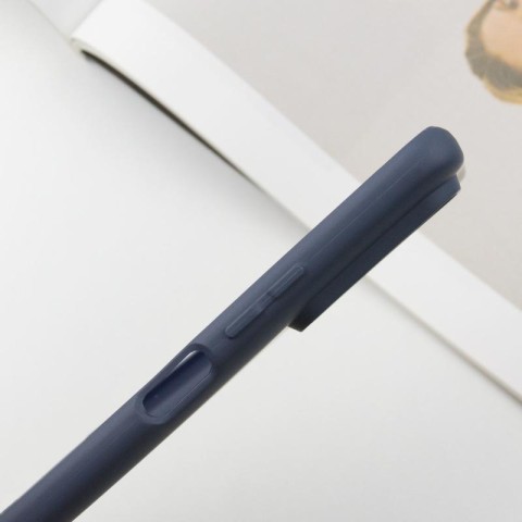 Чохол TPU GETMAN Liquid Silk Full Camera для Xiaomi Redmi 10 Синій / Midnight Blue