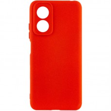 Чохол Silicone Cover Lakshmi Full Camera (A) для Oppo A17 Червоний / Red