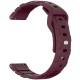 Силіконовий ремінець Defense для Smart Watch 22mm Plum