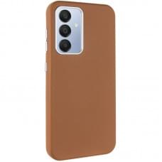 Кожаный чехол Leather Case Metal Buttons для Samsung Galaxy S23 FE