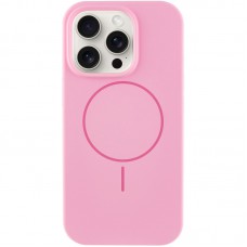 Чохол Silicone Case Full Protective (AA) NO LOGO with MagSafe для Apple iPhone 11 Pro (5.8") Рожевий / Light pink