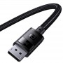 Дата кабель Baseus High Definition DP 8K to DP 8K (1m) (B00633706111-00) Cluster Black