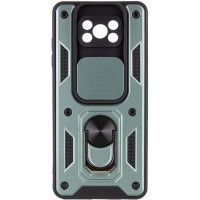 Чохол Ummi Camshield Serge Ring для Xiaomi Poco X3 NFC / Poco X3 Pro Зелений / Green