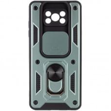 Чохол Ummi Camshield Serge Ring для Xiaomi Poco X3 NFC / Poco X3 Pro Зелений