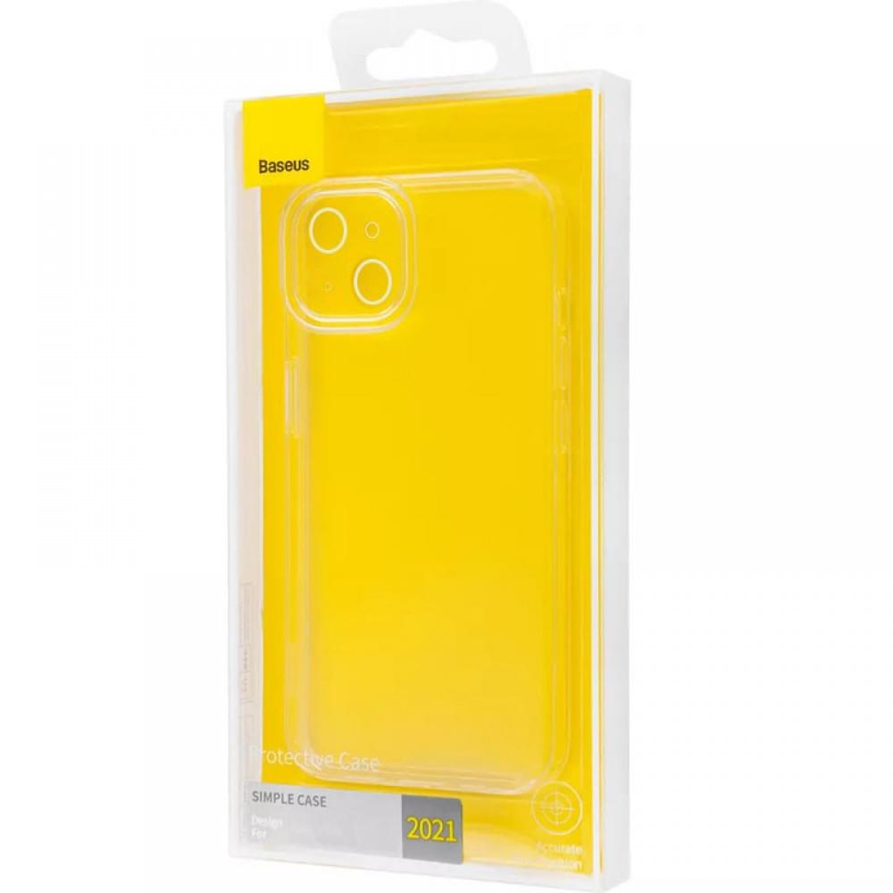 Чехол TPU Baseus Simple для Apple iPhone 14 (6.1")