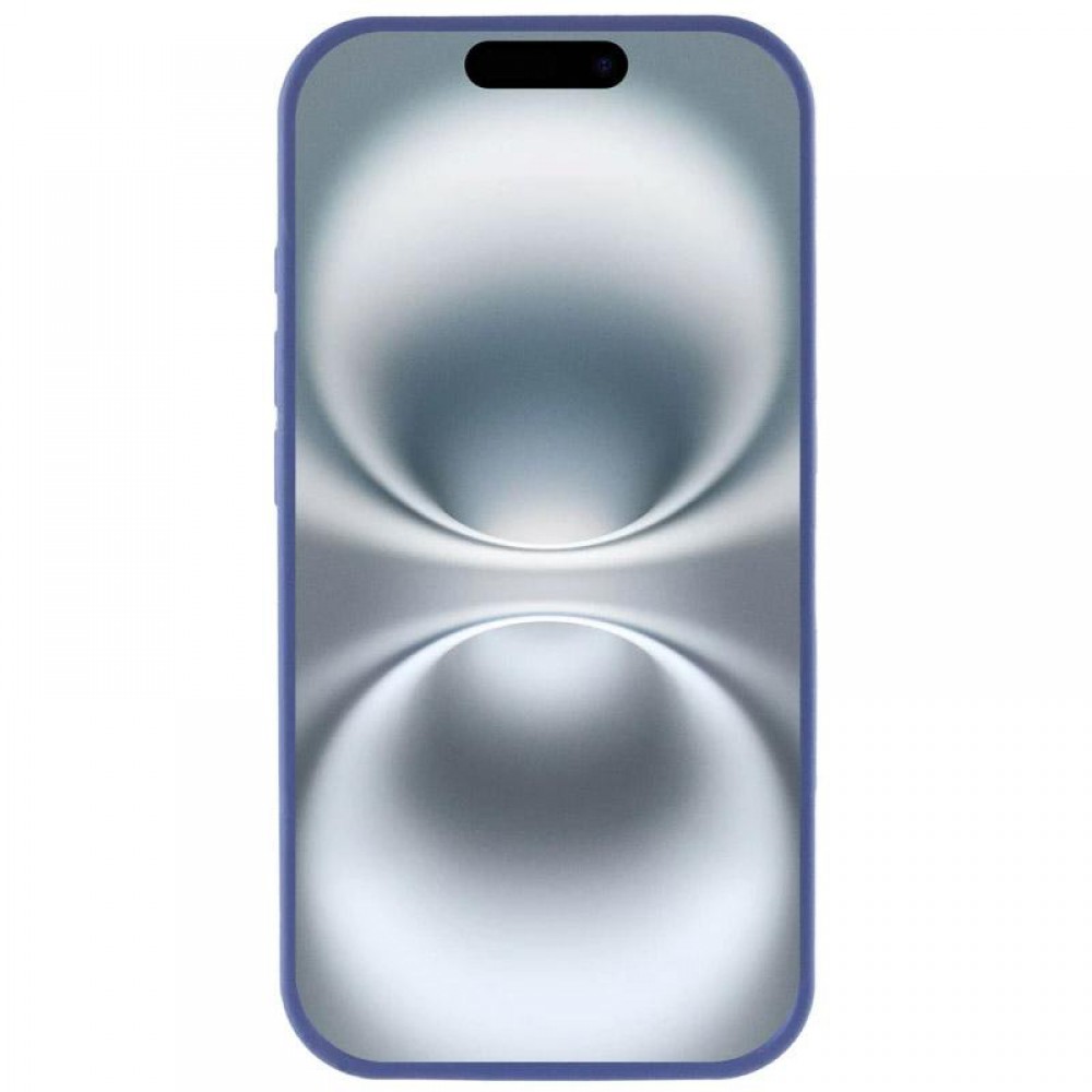Чохол Silicone Case Full Protective (AA) для Apple iPhone 16e (6.1") Синій / Deep navy