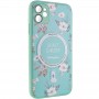 TPU+PC чохол Secret Garden with MagSafe для Apple iPhone 11 (6.1") Mint