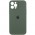 Чохол Silicone Case Full Camera Protective (AA) для Apple iPhone 12 Pro Max (6.7") Зелений / Cyprus Green