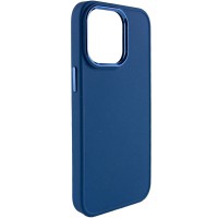 TPU чохол Bonbon Metal Style для Apple iPhone 14 Pro (6.1") Синій / Cosmos blue