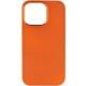 TPU чохол Bonbon Metal Style для Apple iPhone 14 Pro Max (6.7") Помаранчевий / Papaya