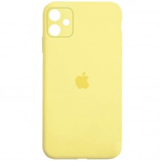 Чехол Silicone Case Square Full Camera Protective (AA) для Apple iPhone 11 (6.1")
