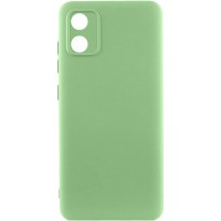 Чохол TPU GETMAN Liquid Silk Full Camera для Motorola Moto E13 Зелений / Pistachio