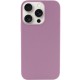 Чохол Silicone Case Full Protective (AA) NO LOGO для Apple iPhone 16 Pro (6.3") Ліловий / Lilac Pride