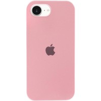 Чохол Silicone Case Full Protective (AA) для Apple iPhone 16e (6.1") Рожевий / Light pink