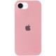 Чохол Silicone Case Full Protective (AA) для Apple iPhone 16e (6.1") Рожевий / Light pink