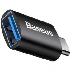 Перехідник Baseus Ingenuity Series Mini Type-C to USB 3.1 (ZJJQ000001) Black
