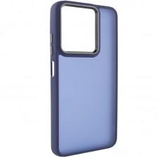 Чохол TPU+PC Lyon Frosted для Infinix Hot 40 Navy Blue