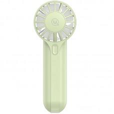 Портативний вентилятор Usams ZB288 Handheld mini fan 1200 mAh Green