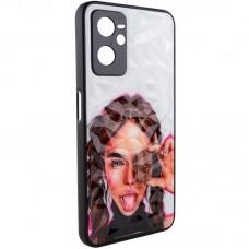 TPU+PC чохол Prisma Ladies для Realme C35 Chocolate