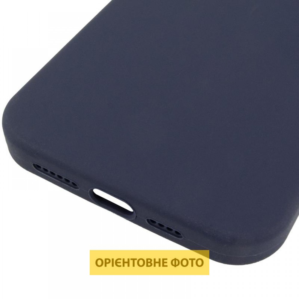 Чехол Silicone Case (AA) Logo with MagSafe для Apple iPhone 16 (6.1")