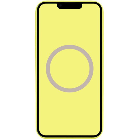Чохол Silicone case (AAA) with Magsafe and Animation для Apple iPhone 13 Pro Max (6.7") Жовтий / Lemon Zest