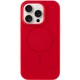 Чохол Silicone Case Full Protective (AA) NO LOGO with MagSafe для Apple iPhone 11 Pro Max (6.5") Червоний / Red