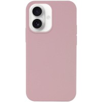 Чохол Silicone Case Full Protective (AA) NO LOGO для Apple iPhone 16 (6.1") Рожевий / Pink Sand