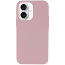 Чохол Silicone Case Full Protective (AA) NO LOGO для Apple iPhone 16 (6.1") Рожевий / Pink Sand