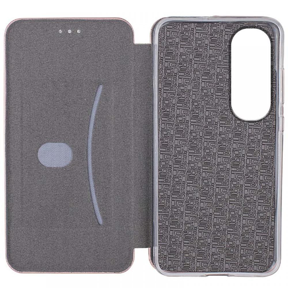 Шкіряний чохол-книжка Classy для Oppo A60 4G Rose Gold