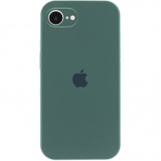 Чохол Silicone Case Full Camera Protective (AA) для Apple iPhone 16e (6.1") Зелений / Pine green