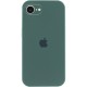 Чохол Silicone Case Full Camera Protective (AA) для Apple iPhone 16e (6.1") Зелений / Pine green